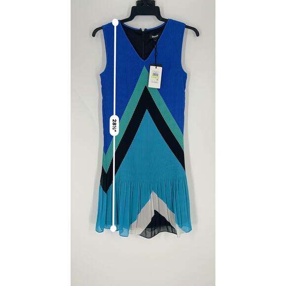 DKNY Color Block Dress (B49#4) - Picture 6 of 8